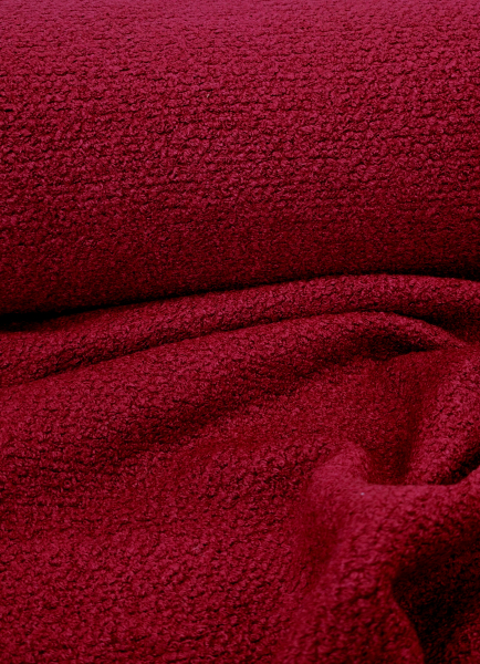 Boucle - bordeaux - Wolle